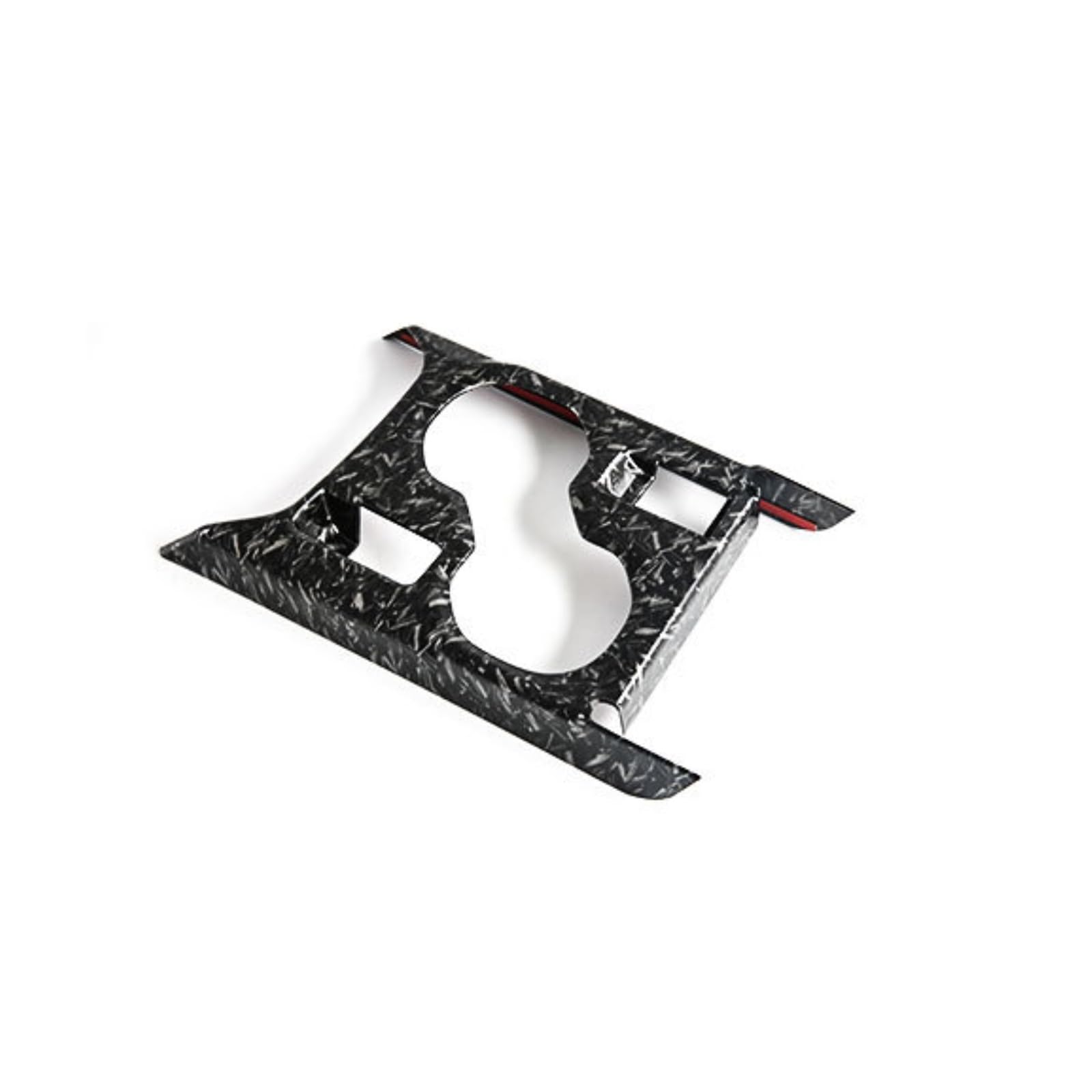 QBKGMEWCA Front Drain Decorative Frame Compatible for Subaru Forester 25 Models Electronic Parking Brake Panel Modification(Type2)