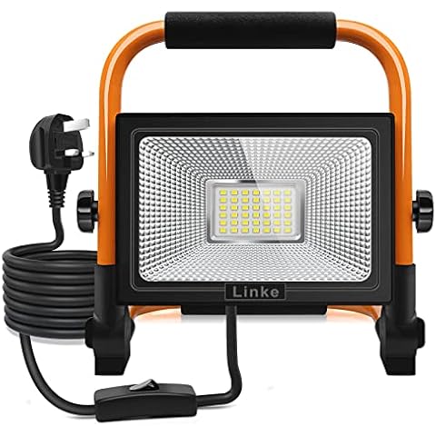 Linke 35W LED Work Light 3000LM Portable Floodlight Cover