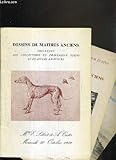  LOT DE 3 CATALOGUES DE VENTE AUX ENCHERES - NOUVEAU DROUOT - DESSINS DE MAITRES ANCIENS PROVENANT DES COLLECTIONS DU PR SUSINI ET DE DIVERS AMATEURS - DE LA 1ère A LA 3ème VENTE - 27 OCT. - 4 JUIN 1982 - 24 OCT. 1986.