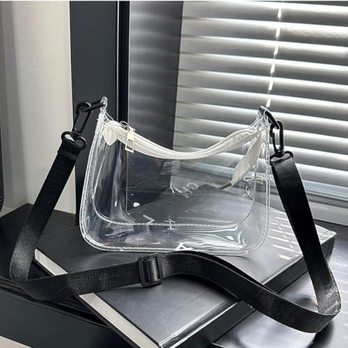 Ungtyb Pochette Transparente pour événements de Stade Sac à Main Tote à – vue 3