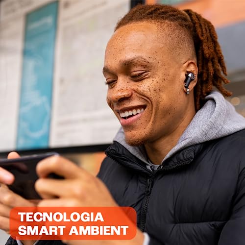 JBL, Fone de Ouvido Gamer, Quantum TWS, Sem Fio, Bluetooth, Com Cancelamento de Ruído - Preto