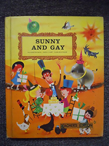 SUNNY AND GAY, TEACHER'S MANUAL B000HHX3A0 Book Cover