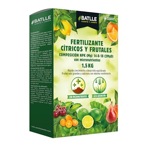 Semillas Batlle Fertilizante Citricos y Frutales - Caja 1,5kg - Batlle