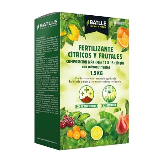 Semillas Batlle Fertilizante Citricos y Frutales - Caja 1,5kg - Batlle