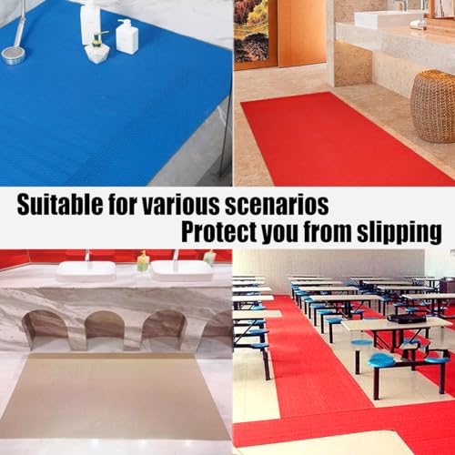 Tapis en caoutchouc robuste à structure alvéolaire de 3m - 2