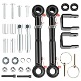 Sway Bar Link Front Kit Sway Bar Quicker Disconnect System Compatible with 1997-2006 Jeep Wrangler TJ 1984-2001 Jeep Cherokee XJ 2.5