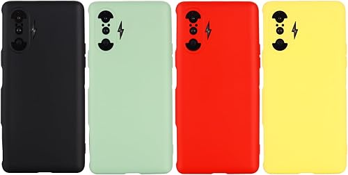 Miniatura 7 de Funda para Xiaomi Redmi K40 Gaming, Funda protectora de silicona líquida para Xiaomi Redmi K40 Gaming con cordón de silicona, cubierta delgada y