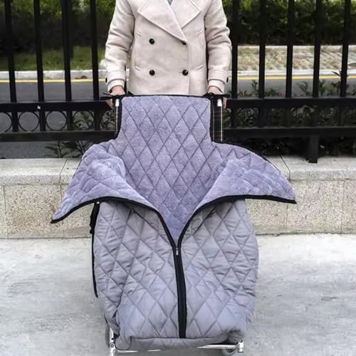 Couverture fauteuil roulant pour sorties d'hiver au chaud