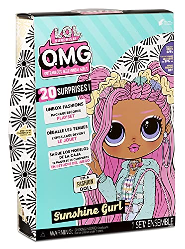 LOL SURPRISE OMG CORE OPPOSITES - SUNSHINE GURL