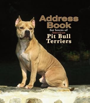 Hardcover American Pit Bull Terriers Address Book