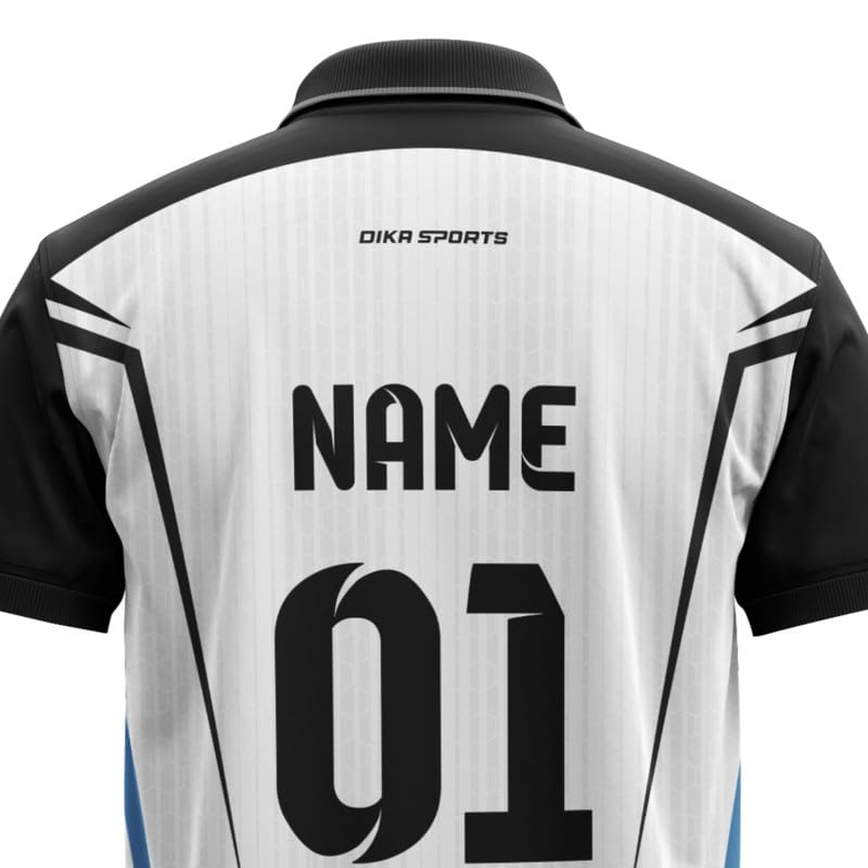 Image of Dika Sports Custom Jersey for Kids Cricket t-Shirt Training Indian Cricket Team jerseyindian Jersey | 2 Year to 5XL