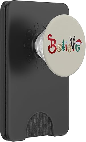 Miniatura 7 de Bonito árbol de Navidad copo de nieve de Papá Noel sombrero de reno creencia  PopSockets agarre y soporte para teléfonos y tabletas