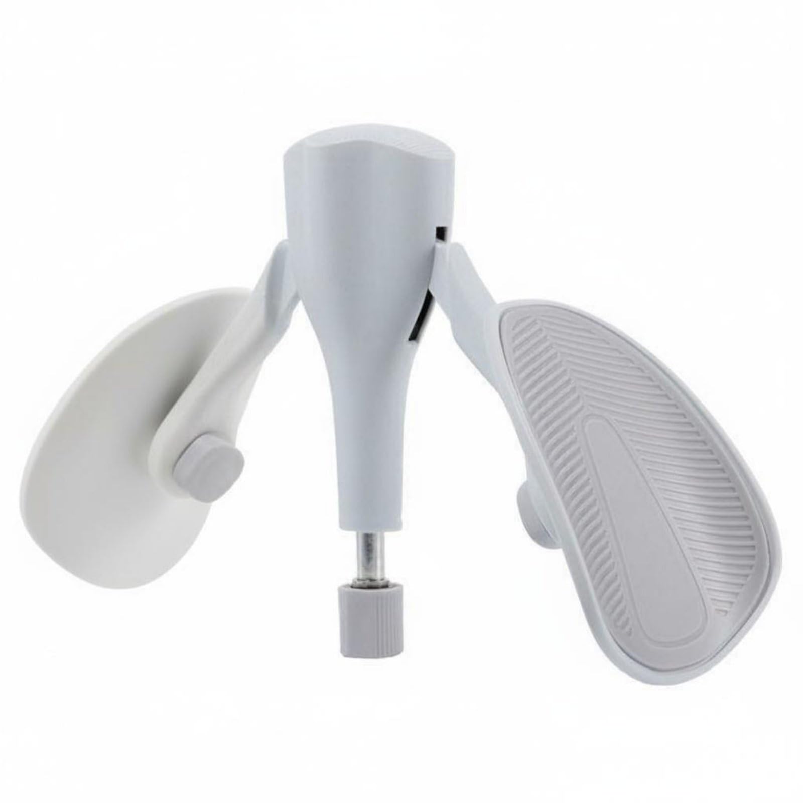 Multi-Functional Pelvic Floor Muscle Exerciser Portable Pelvic Floor Exerciser Non-Slip EVA Pads Kegel Exercise Device Ergonomic Design for Postpartum Women, Men, Office, Gray, En Basic-image-48