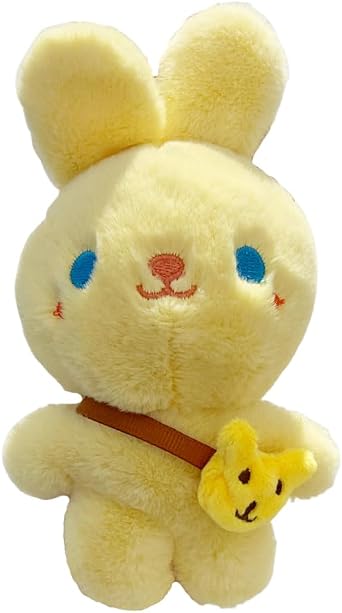 Bunny Keychain Cute Plush Rabbit Easter Key Chain Car Key Holder Bag Charms Wallet Accessories Gift