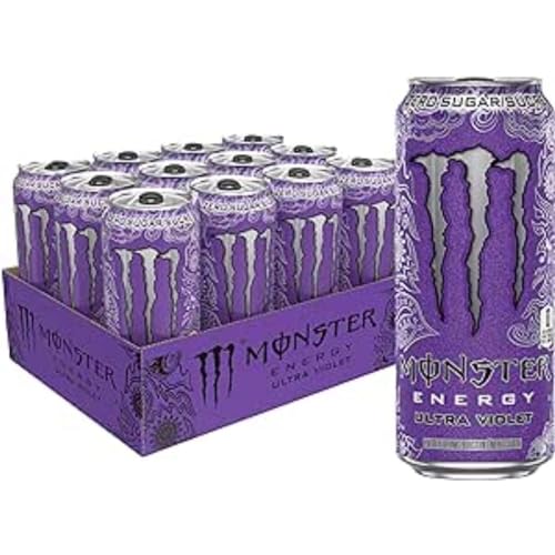 Monster Ultra Violet Cans, 473mL, 12 Pack