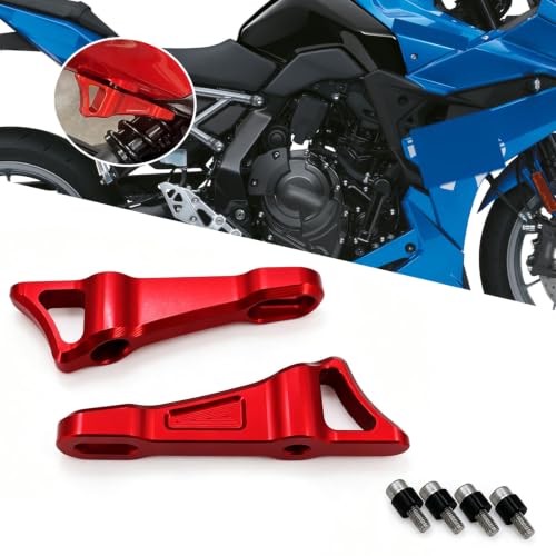 HUANGCJCJ Compatible with GSX8R GSX-8R�Ή����A�t�b�g�y�_�������J�o�[���O���A�t�b�g�y�_���l�W���x�[�X�A�N�Z�T���[�A�o�C�N�A�N�Z�T���[ (���b�h) [���s�A���i]