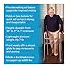 Carex Folding Walker with Wheels for Seniors, Portable Medical Walker with Adjustable Height, 30-37 Inches, Mobility Aid for Adults, Elderly, and Handicapped, Foldable, Aluminum Frame, Lightweight