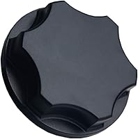Vista 2 de DEWHEL Tapa de Relleno de Aceite de Aluminio Billet para Ford Powerstroke Diesel 6.0L 7.3L 6.4L (Negro) 1999-2010