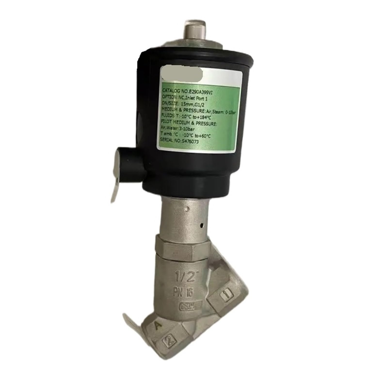 LEOTNNDQ E290A399VI, Angle Seat Valve, G1/2 'Thread