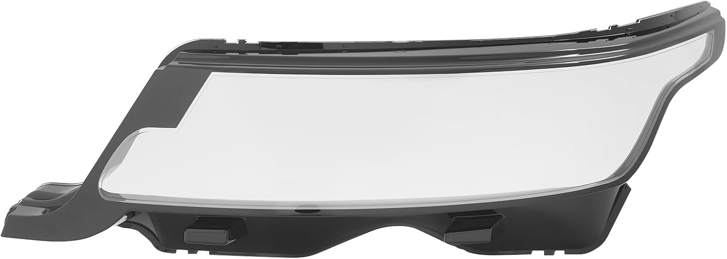 Headlight Cover, Left Side Headlight Lens Cover for 2018-2022Land Rover Range Rover Sport HSE SE SVR, Car Headlight Shell Headlamp Cover (Left Side)