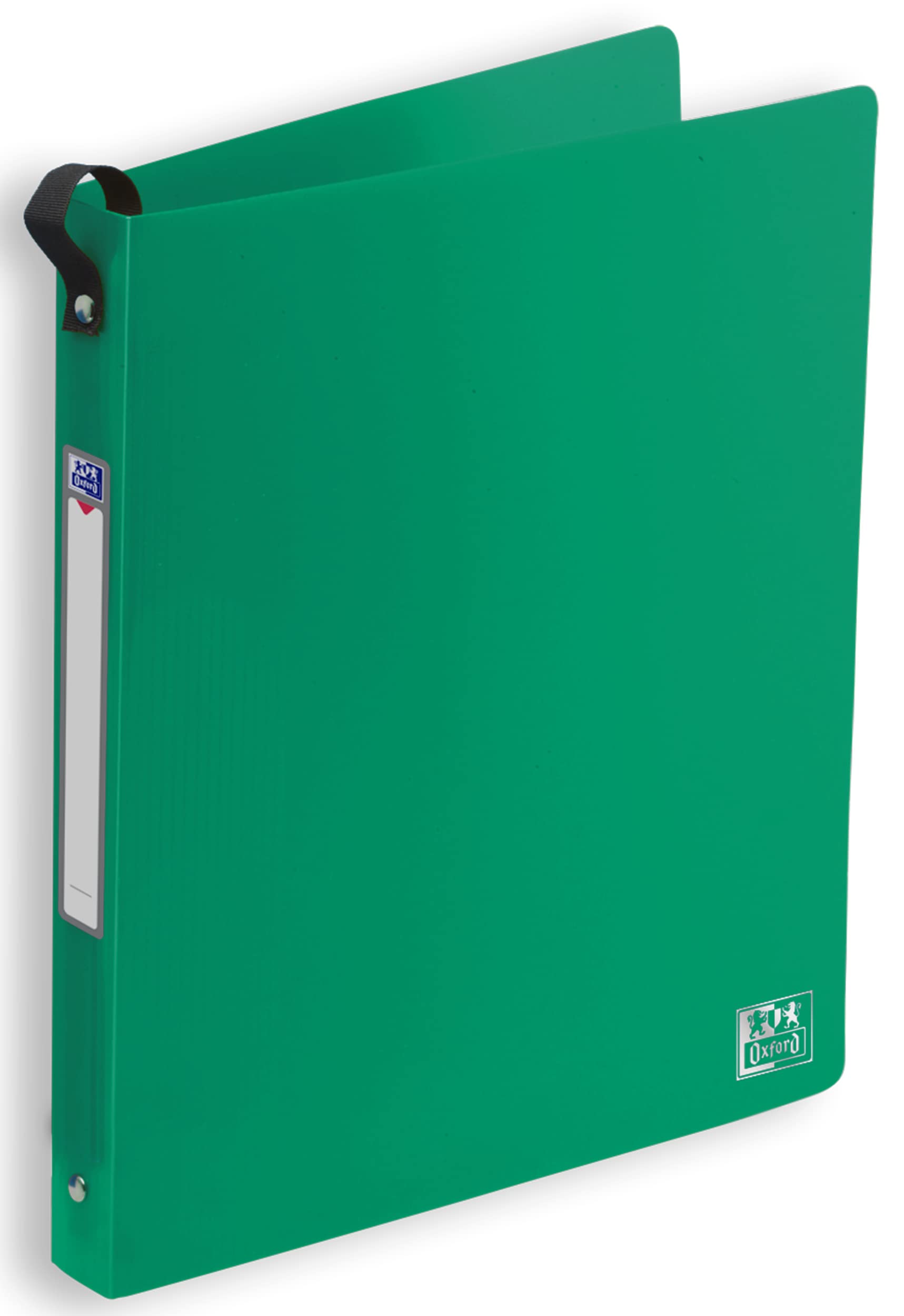 Oxford Ringbuch A4, Rückenbreite 3 cm, 2 Ringe, Kunststoff, 5 Farben, 18 Stück
