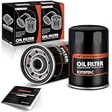 A-Premium 2-PC 10K Miles Protection Spin On Oil Filter Compatible with Volkswagen Jetta & Audi &