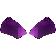 HDBUBALUS Motorcycle PC ST Headlight Fairing Air Deflector Side Wing Windshield Kit Fit for Harley Softail Low Rider ST 2022-up Purple