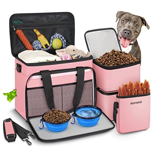 Abrimelodi All-in-One Dog Travel Set