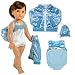 Sophia's 3 PC. Gymnastics Leotard, Jacket, and Bag, Doll Gymnastics Outfit, Doll Clothes for 18 Inch Dolls Like American Girl