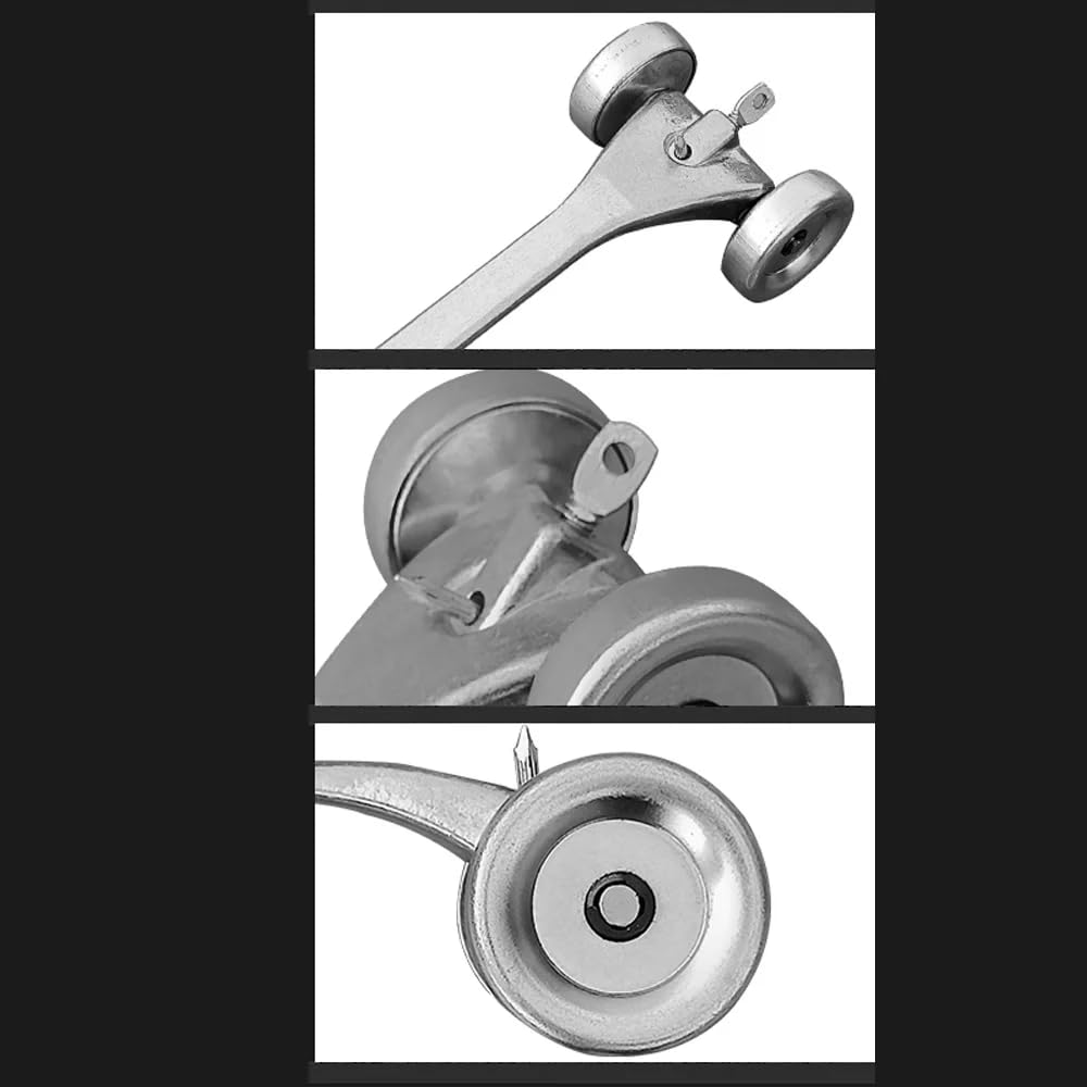 Skrobak do Fug 24 * 8,7cm Grabie do Spoin, Grabie do Spoin, Grabie do Zaprawy, Grabie do Spoin, Materiał Aluminiowy