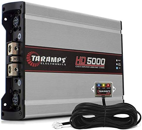 Taramps HD5000 1 Channel 5000 RMS 2 OHM Power Car Amplifier