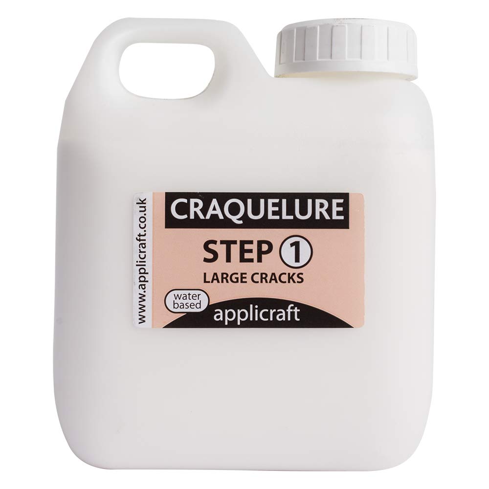 Applicraft : Craquelure Base : Large Crack Effect : Water Based : 500 ml