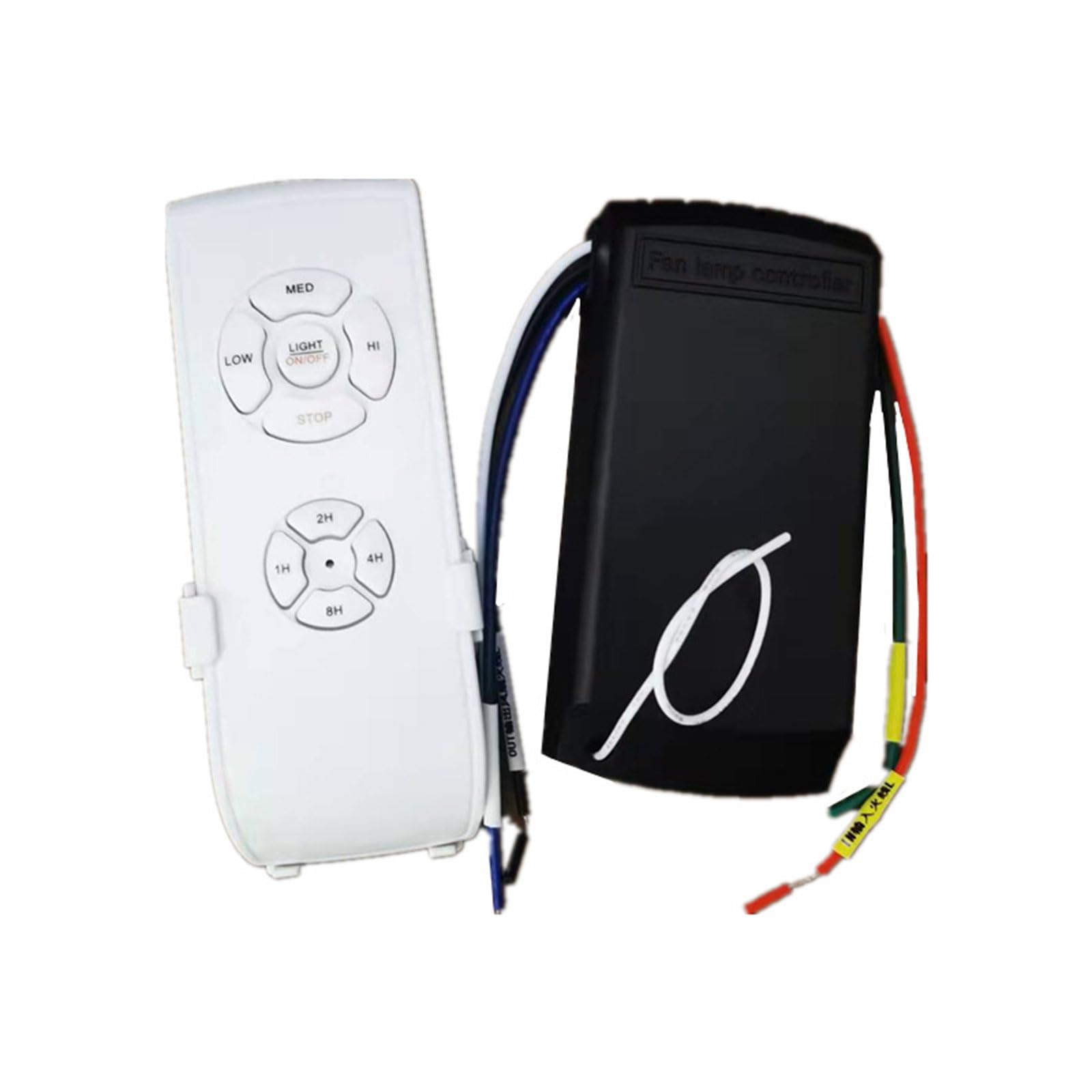 Morain Controlador Lámpara Techo Iluminación Taller Ventilador Techo Remoto Controlador Luz Textura para Almacén