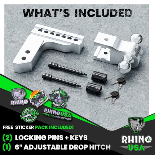 Rhino Usa HTDROP2 Adjustable Trailer Hitch thumb #3
