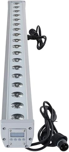 Miniatura 2 de Luz de lavado de pared etapa impermeable IP65 180W 5 en 1 RGBWA etapa barra de luz 18 LED DMX DJ fiesta show
