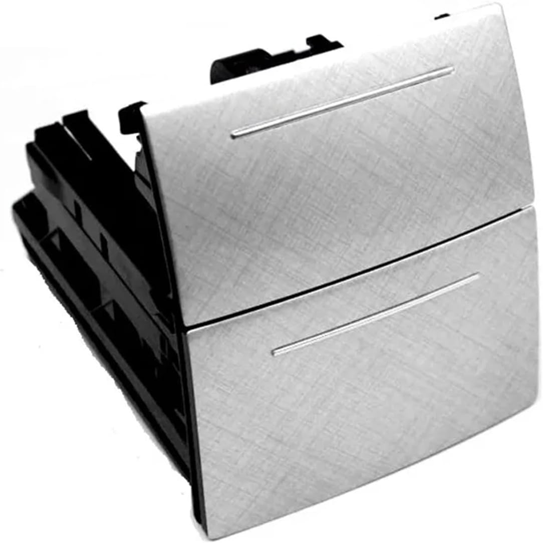 OEM Rear Ashtray Strorage Box Compatible With Skoda Octavia(Brushed Silver)