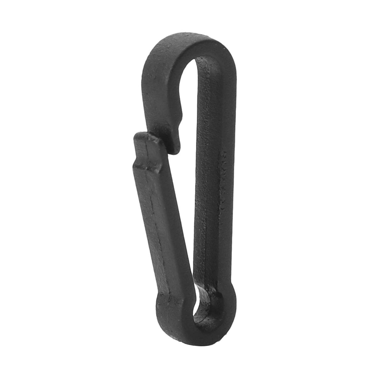 100 Mini Karabiner Aus Kunststoff - Kleine Clips Für Schlüssel, Rucksack & Outdoor
