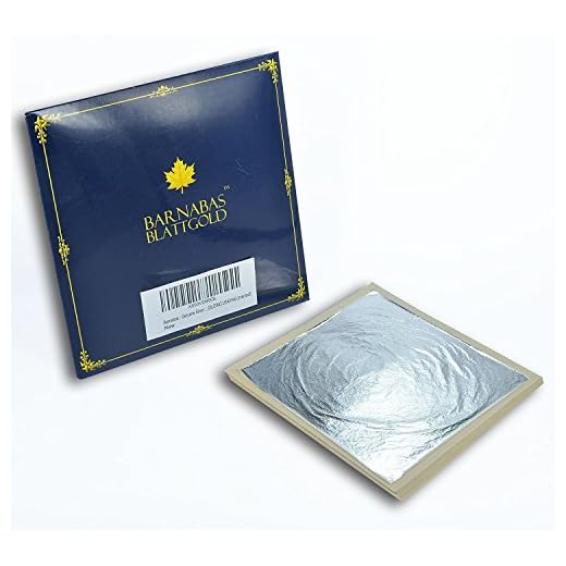 Real Silver Leaf for Crafts