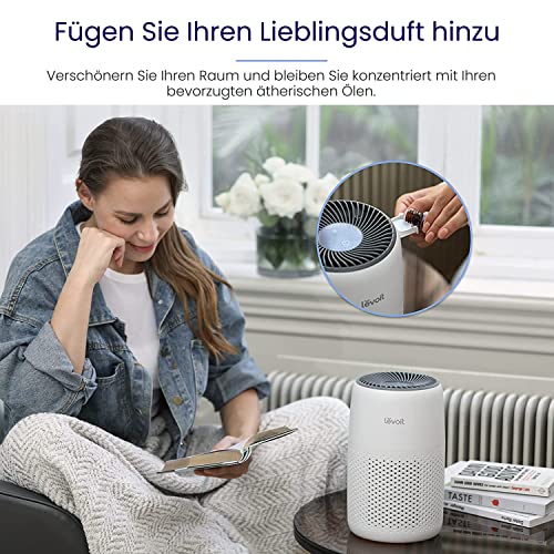 LEVOIT HEPA Luftreiniger mit Aromatherapie, 7 Watt energiesparend, Air Purifier mit 3 Geschwindigkeiten gegen Schimmel… – Bild 5