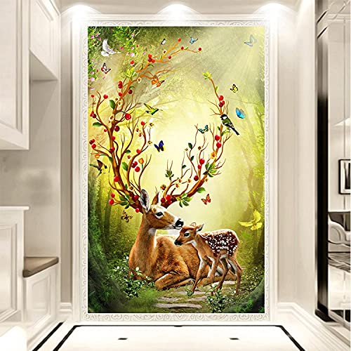 Diamond painting faon 80x220cm broderie strass grand format de haute qualité
