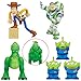 TOMY Toy Story Set 6 Figuras Colección 2-7cm Buzz Lightyear Woody Rex 3 Alieni Gashapon Japan