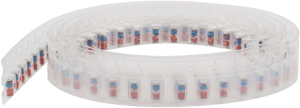 PEKMAR 120 Pcs Diodes 1206 SMD Zener Diode Voltage Regulators 5.1V Schottky Diodes 0.5W 1/2W