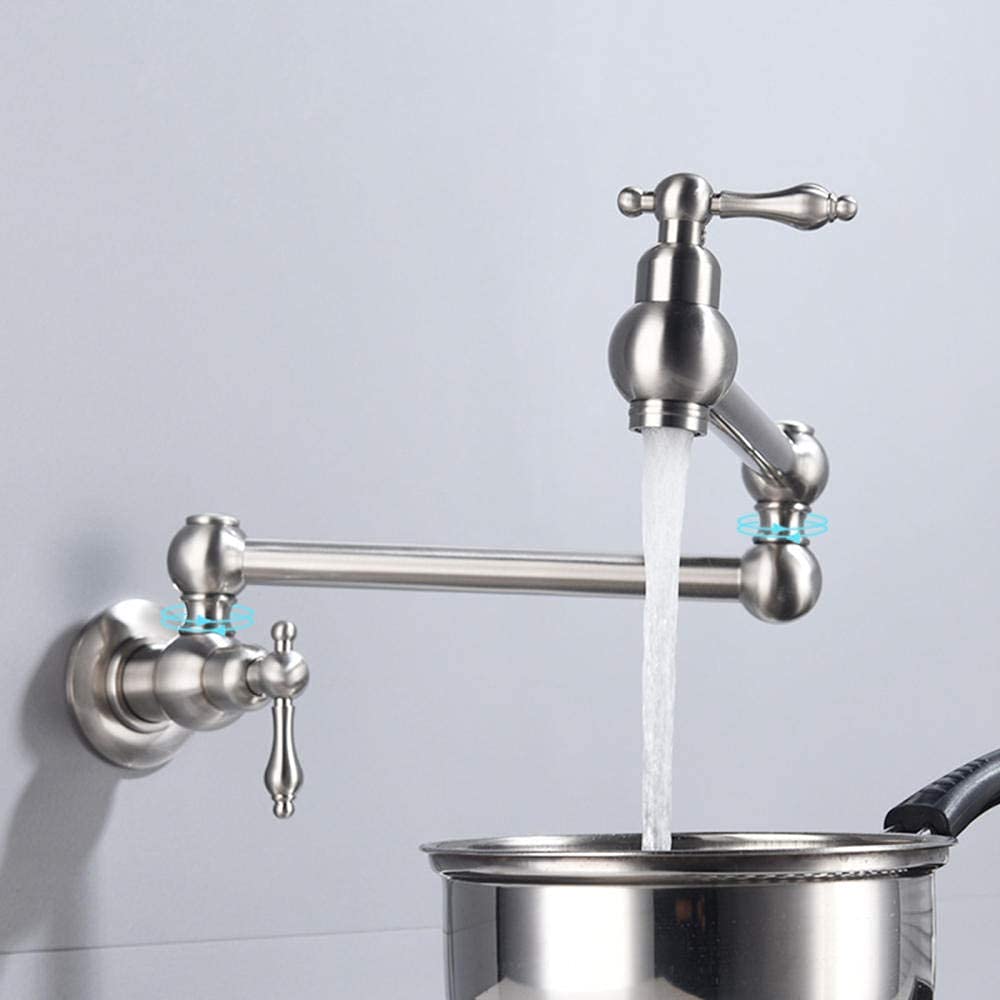 Robinet Remplisseur de Marmite Multifonction : Modèle Mural Extensible à Eau Froide