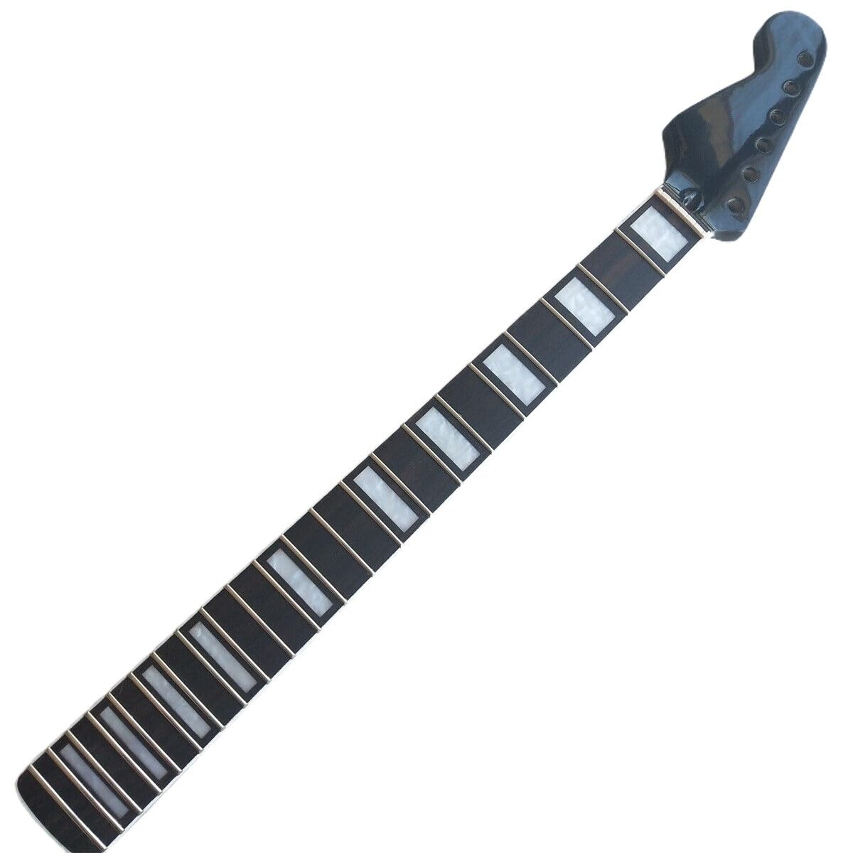 Manche guitare tête inversée érable noir pour changer manche usé - 7