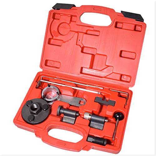 Supercrazy Engine Camshaft Locking Alignment Timing Tool Kit Compatible for Audi A1/A3/A4/A5/A6/TT/Q3/Q5 1.6/2.0 Liter TDI SF0196