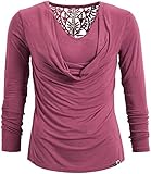  Khujo Damen Langarmshirt rot L