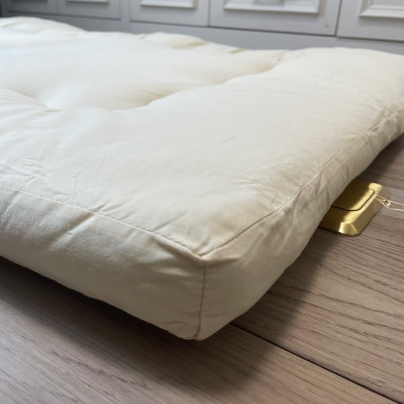 Ultimative japanische Futon-Matratze, Premium-Shikibuton-Bodenmatratze für bequemen und stützenden Schlaf, traditionelles Tatami-Bett mit Bio-Baumwoll-Füllung, faltbar, platzsparendes Design (70 x 200