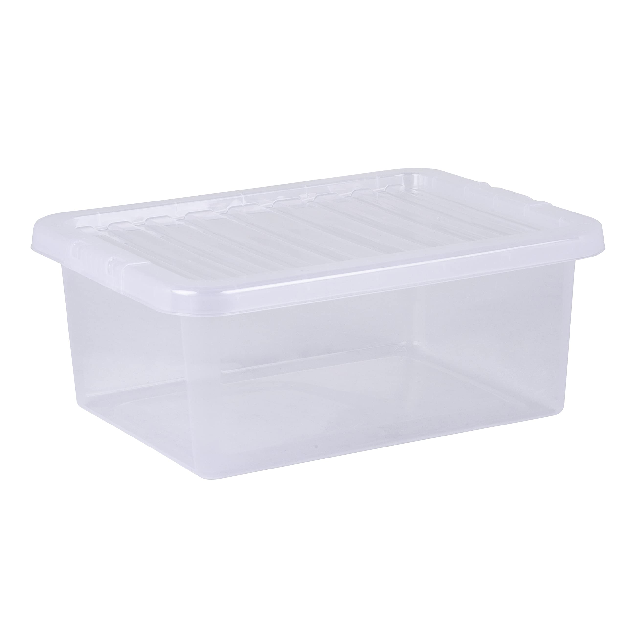 Wham Clear Pack 5 Crystal 17L Box & Lid