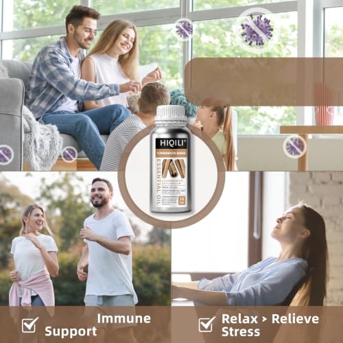 Image of HIQILI Cinnamon Bark Essential Oil for Versatile DIY, Diffuser & Skin | Brings Calming Stress Relief, Gentle Household Barrier, Soothing Massage Comfort & Air Freshening - 500ml / 16 fl oz
