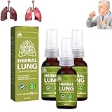 Herbal Lung Cleansing Spray,Breathdetox Herbal Spray,Natural Herbal Lung Essence,Powerful Lung Support,Herbal Lung Cleanse Mist (3PCS)